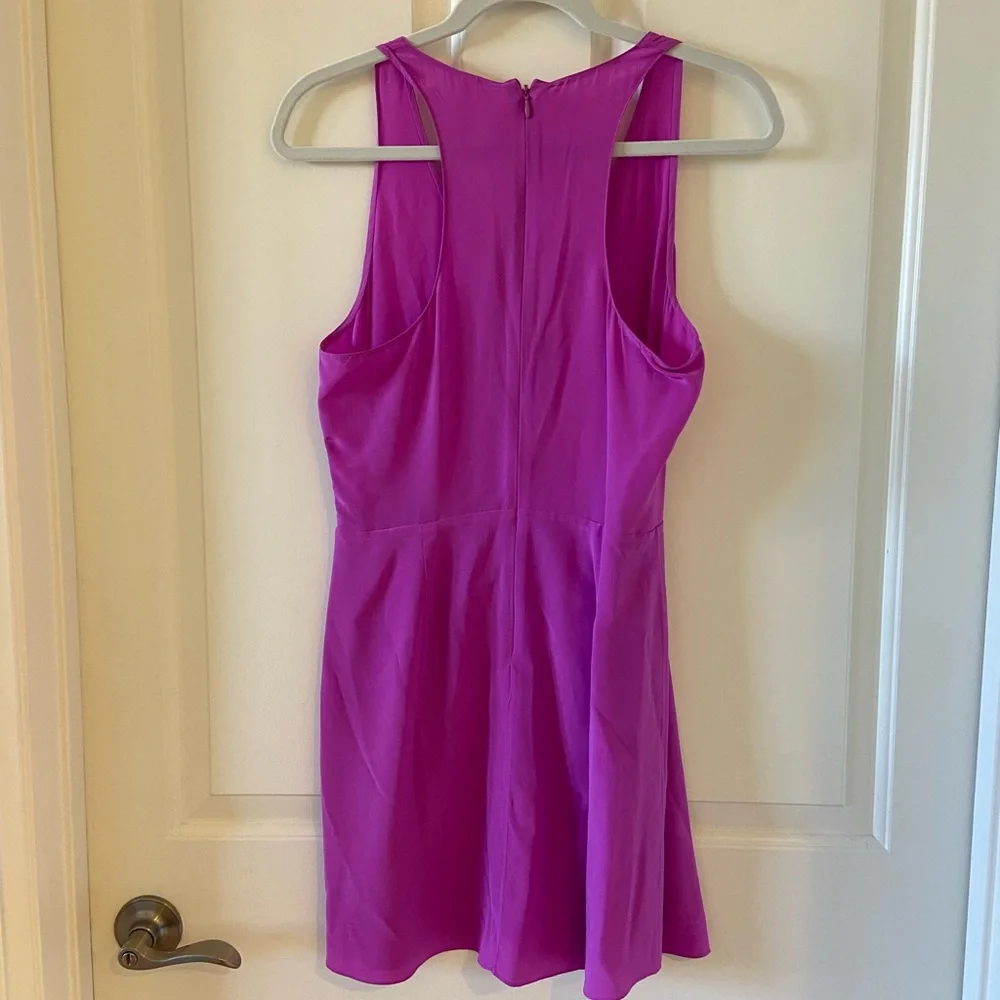 Rory Beca Women's Mini Dress Size Small Purple Magenta - Picture 2 of 6